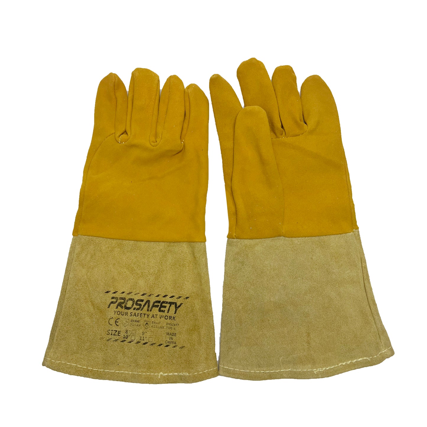 PRO-HAP201934 Soft cowhide welding gloves