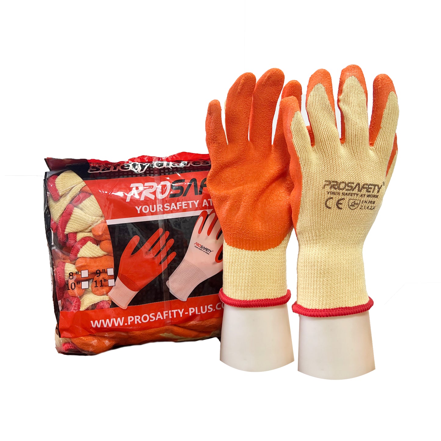 PRO-HAP201505 Latex coated protective gloves