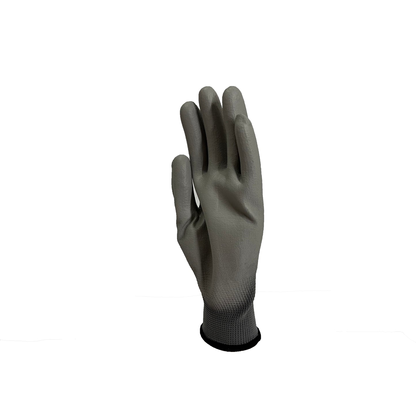 13 needle gray polyester palm dipped gray Pu