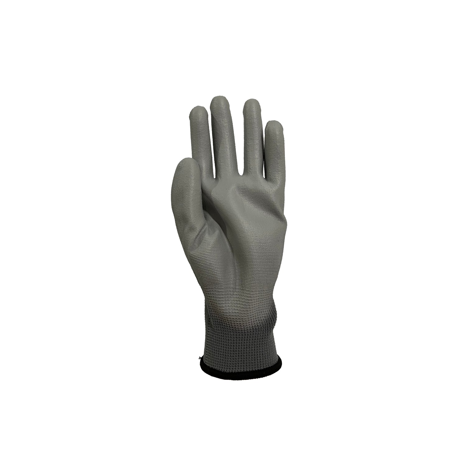 13 needle gray polyester palm dipped gray Pu