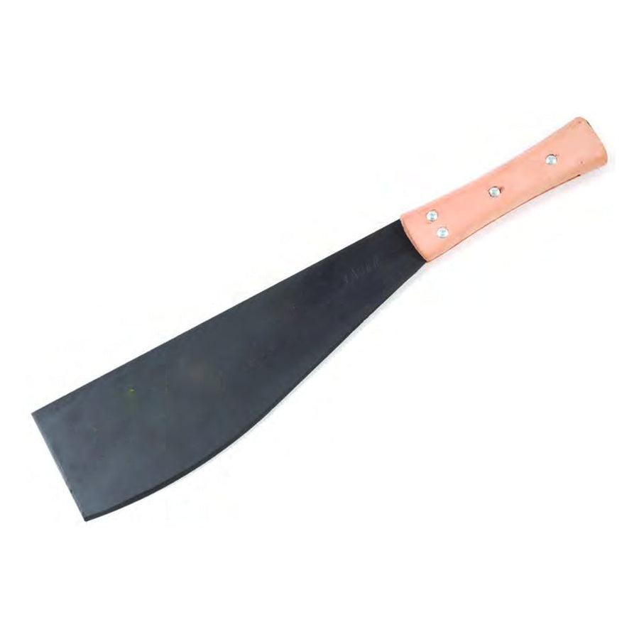 Plain Cane Knives Short Handles 300 - 300 Straight blade wooden handle PRO-AG-CK 02170
