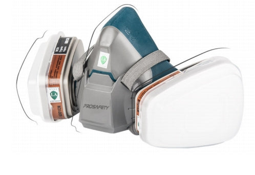 PRO-RP102102 Dual canister gas mask,gas mask
