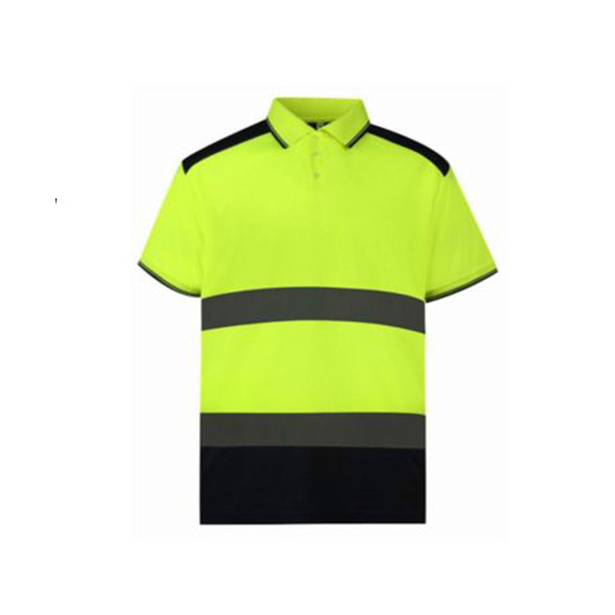 PRO-TU401336 Polo shirt with reflective strip,reflective vest,Reflective short sleeved shirt