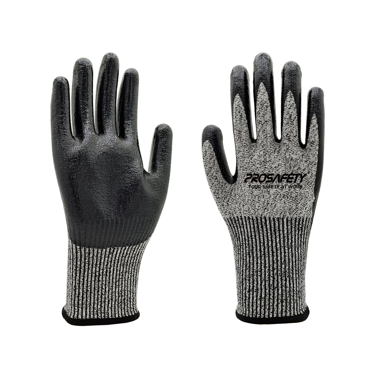 PRO-HAP201705  Grade 5 nitrile anti cutting gloves