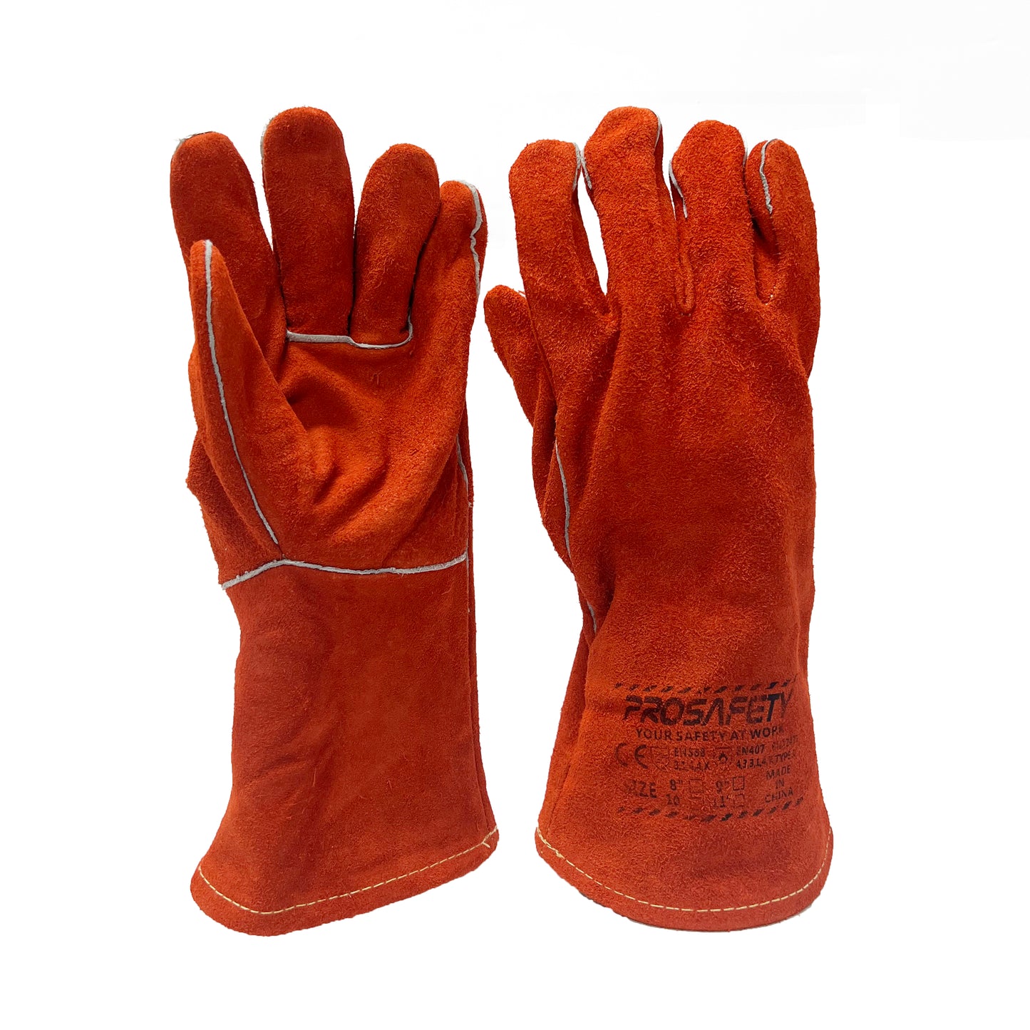 PRO-HAP201912 Cowhide double-layer welding gloves