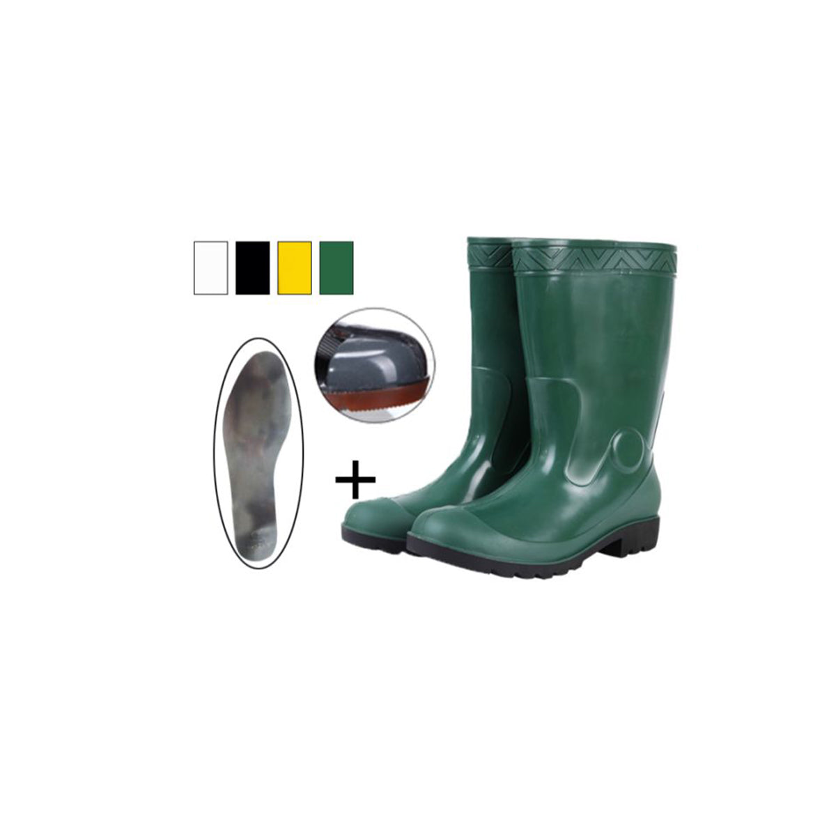 PRO-FP301123 rain boots，Labor protection rain boots，Safety rain boots