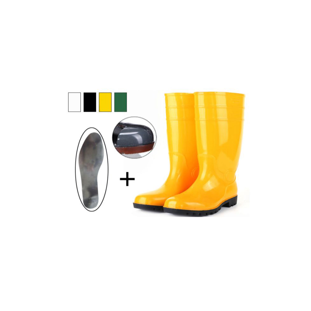 PRO-FP301125 rain boots，Labor protection rain boots，Safety rain boots