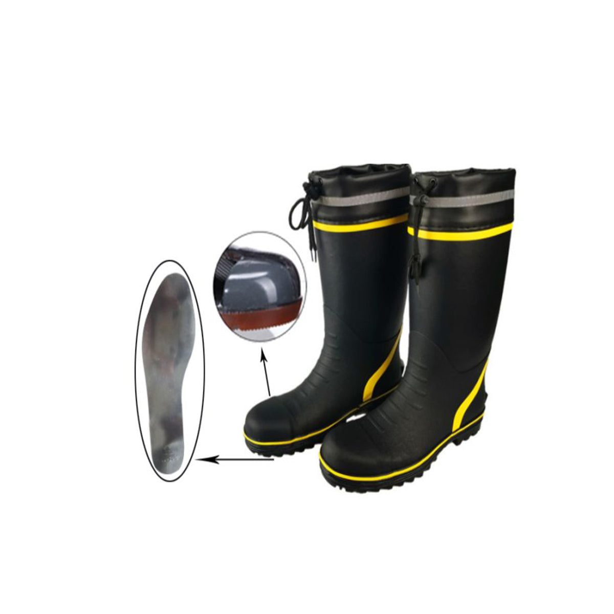 PRO-FP301127 rain boots，Labor protection rain boots，Safety rain boots